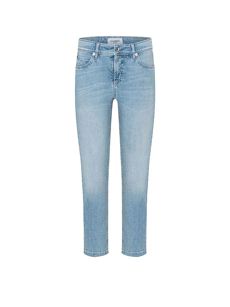 Jeans Slim Fit PIPER SHORT bleu clair 38/L27 - Cambio - FashionsVida