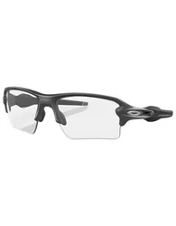 Lunettes de soleil photochromiques - Flak 2.0 XL Steel Clear 50% Black Irid Photo - Noir