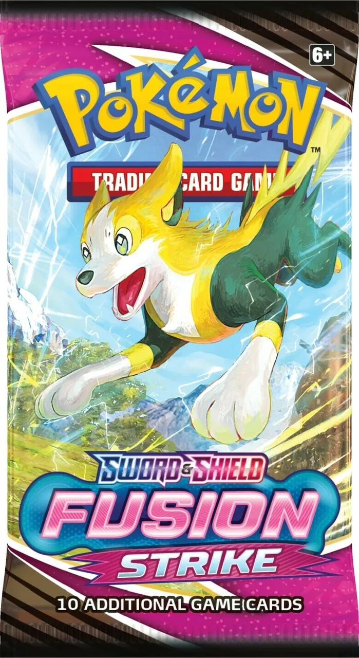 Pokemon SWSH Fusion Strike Booster Pack - Pokémon - FashionsVida