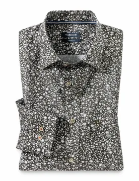 Pures Leinen Hemd, Comfort Fit#noch offen: Größenlauf, Farbe Grün, 45/46, kühlendes Leinen mit Kent-Kragen Herren - Walbusch - FashionsVida