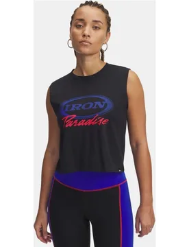 Camiseta de mujer Project Rock IP Tank - Under Armour - FashionsVida