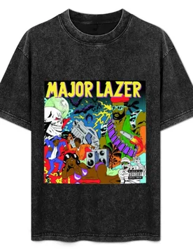 Major lazer T-Shirt Tough Fabric Work Tee - Aliexpress - FashionsVida