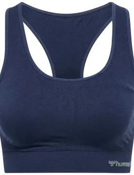 Soutien-gorge De Sport Tif Seamless Black Iris XS - Hummel - FashionsVida