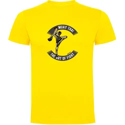 T-shirt à Manches Courtes Art Of Fight Yellow S