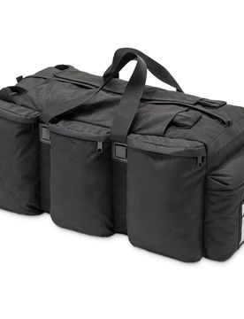 Tragetasche Duffle Bag 100 L - Schwarz Schwarz adult