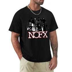 Nofx Band T-Shirt Basic Solid Color Casual Tee Shirt