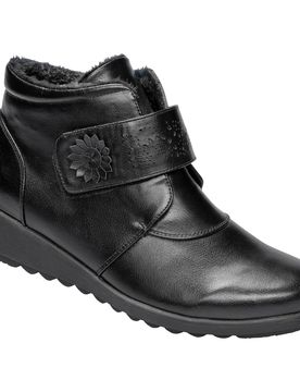 Wärme-Klettstiefelette „Beatrice“ schwarz 37 Damen
