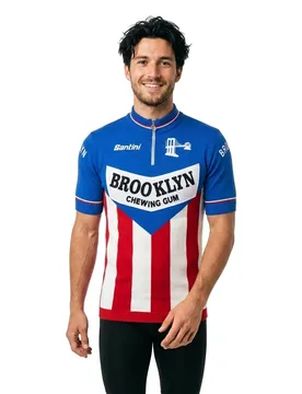 Maglia A Maniche Corte Brooklyn Royal - Santini - FashionsVida