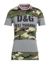 Dolce&Gabbana Camiseta Hombre Verde militar 42,44,46 Hombre