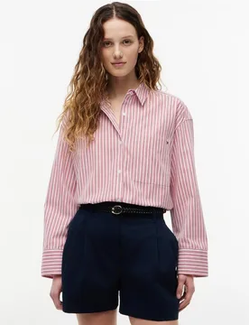 Camisa de mujer de silueta ancha - Tommy Hilfiger - FashionsVida