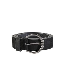 Cinturón de cuero negro 75