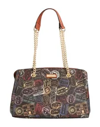 Bolso de mano Mujer Café -- Mujer