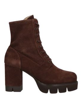 Botines de caña alta Mujer Café 40 Mujer