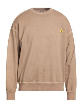 Sudadera Hombre Marrón claro M Hombre
