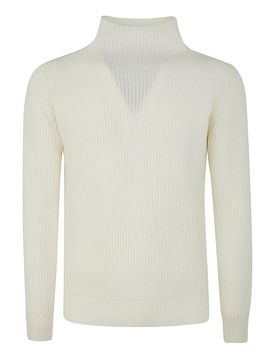 Maglia Girocollo con Treccia