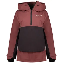 Veste Terrex Xperior 2l Lined Rain.rdy Quiet Crimson / Aurora Black S