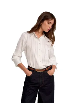 Camicia 21011768 Light Beige S - Salsa Jeans - FashionsVida