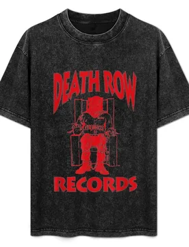 Death Row Records Red Logo T-Shirt Work Style Casual T-Shirt - Aliexpress - FashionsVida