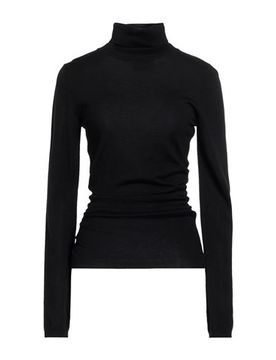 Rollkragenpullover Damen Schwarz M,S Damen
