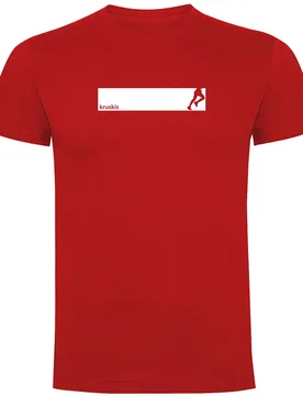 Run Frame Short Sleeve T-shirt Red L Men - Kruskis - FashionsVida