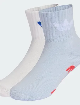 Calze Anti-Slip Kids (2 paia) 37-39 Crystal Sky / White - Adidas - FashionsVida