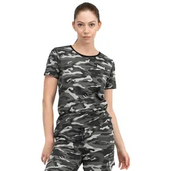 T-shirt à Manches Courtes Margill Camo Grey S