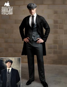 Tommy Shelby Kostüm Peaky Blinders Herren - male