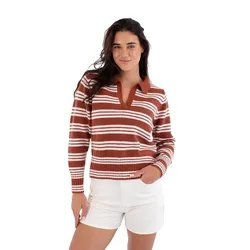 Hurley Pull Polo Brick L Femme