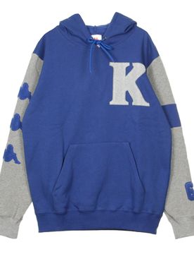 Felpa Cappuccio Uomo Authentic Bensy Blue Md/grey Lt
