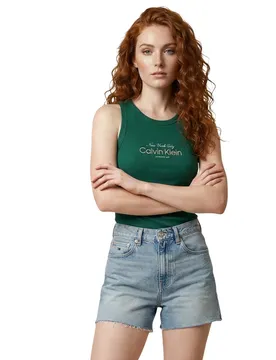 Damen Tank-Tops Grün 514055