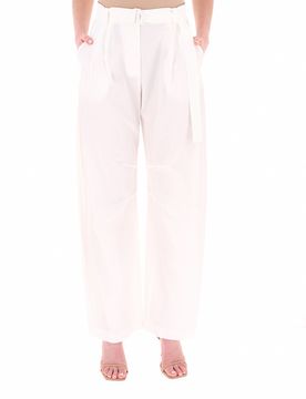 Pantalone wide leg BIANCO 42