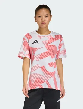 T-shirt POC AOP W L Dash Grey / Semi Lucid Red - Adidas - FashionsVida