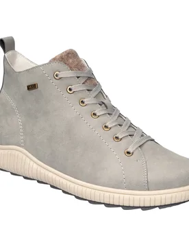 Wärme-Knöchelsneaker mit Wolle "Sabine" grau 42 Damen - wonderwalk - FashionsVida