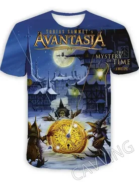 Nueva moda mujer/hombre estampado 3D Avantasia Band camisetas casuales camisetas de Hip Hop estilos Harajuku Tops ropa - Aliexpress - FashionsVida