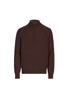 Pull à col montant en laine