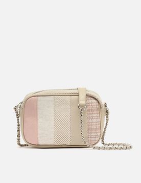 Larenito petit sac bandoulière effet raphia ED
