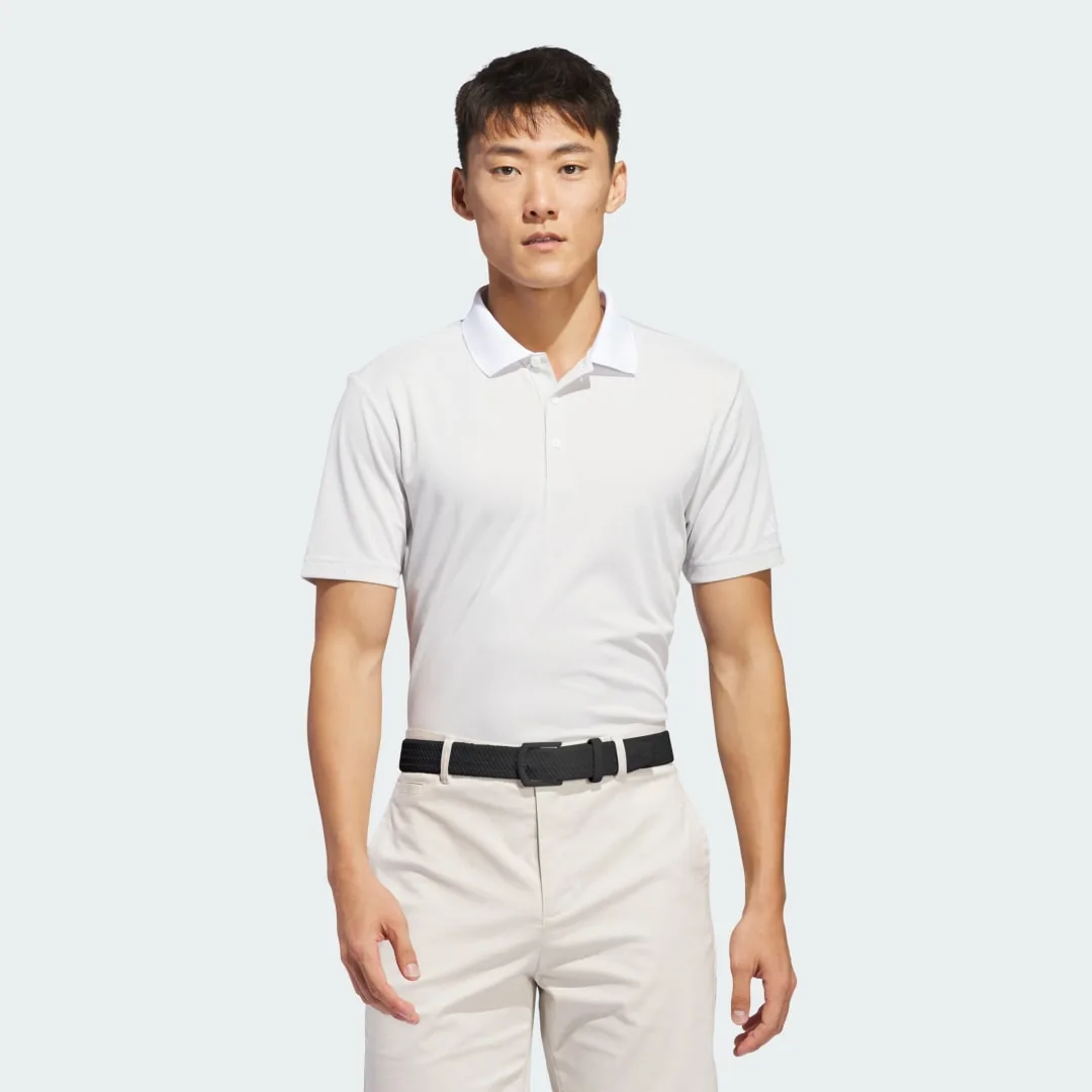 Polo adi Performance Heathered 2XL Grey Heathered - Adidas - FashionsVida