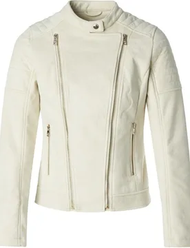 Cazadora de mujer biker de gamuza - Salsa Jeans - FashionsVida