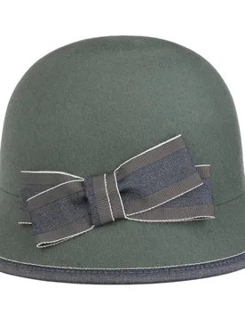 Galia Cloche Hat by - green - Damen - Size: One Size - bedacht - FashionsVida