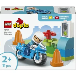 Juego de construcción Moto de Policía Azul DUPLO Town - 10471
