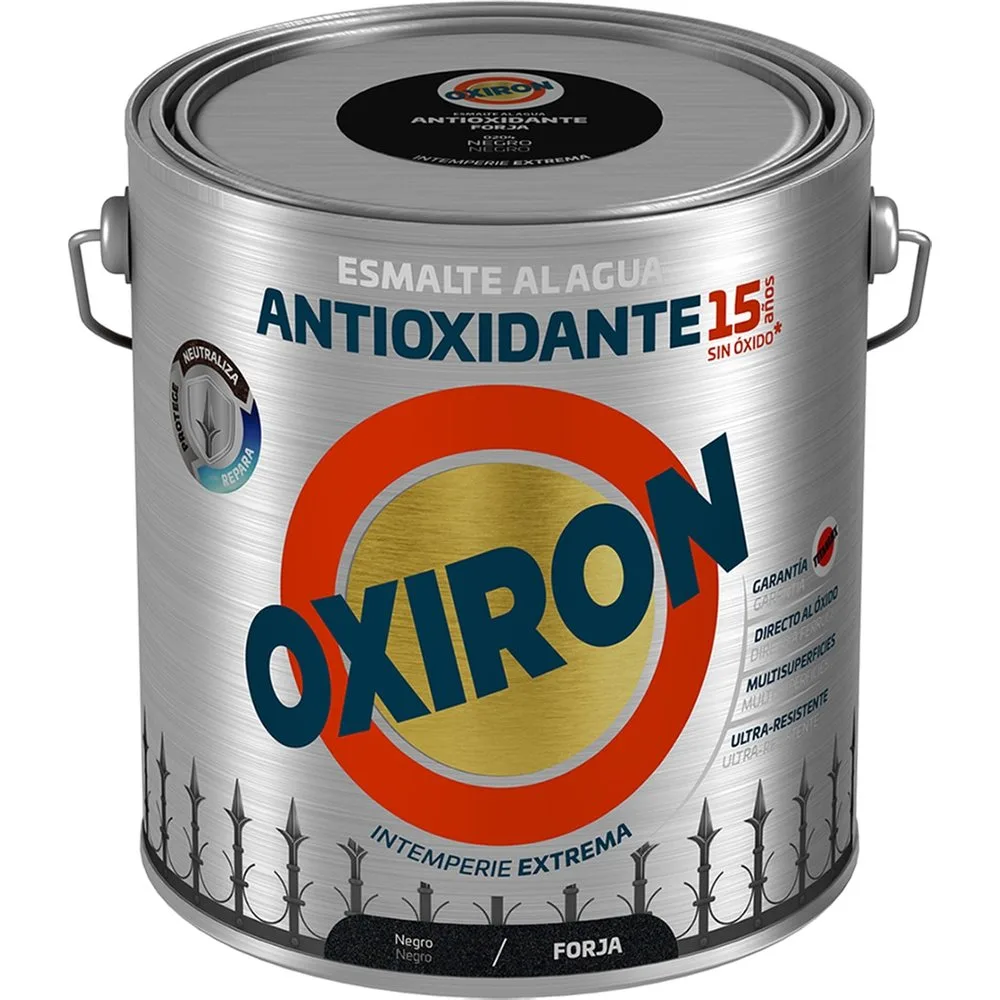 Esmalte antioxidante al agua forja 2,5l - Oxiron - FashionsVida