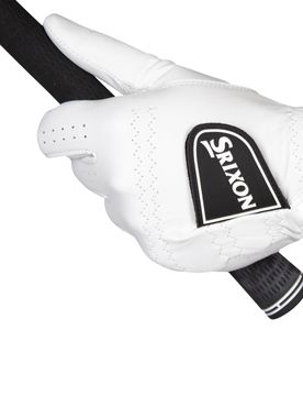 Lederhandschuh Premium Cabretta, weiss m