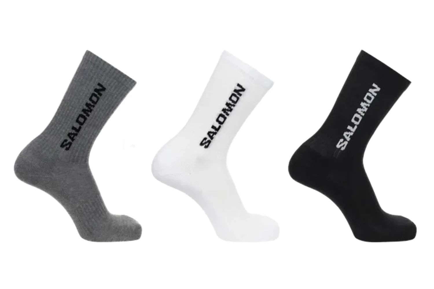 Everyday Crew 3-Pack - Socken - multi - Unisex - Size: XL - Salomon - FashionsVida