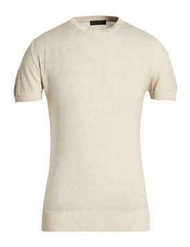 Pullover Hombre Beige 3XL,S Hombre
