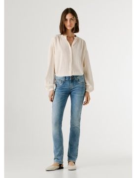 Para mujer. PL2051039 Jeans Slim Venus (29/30), Casual, Algodón, Denim