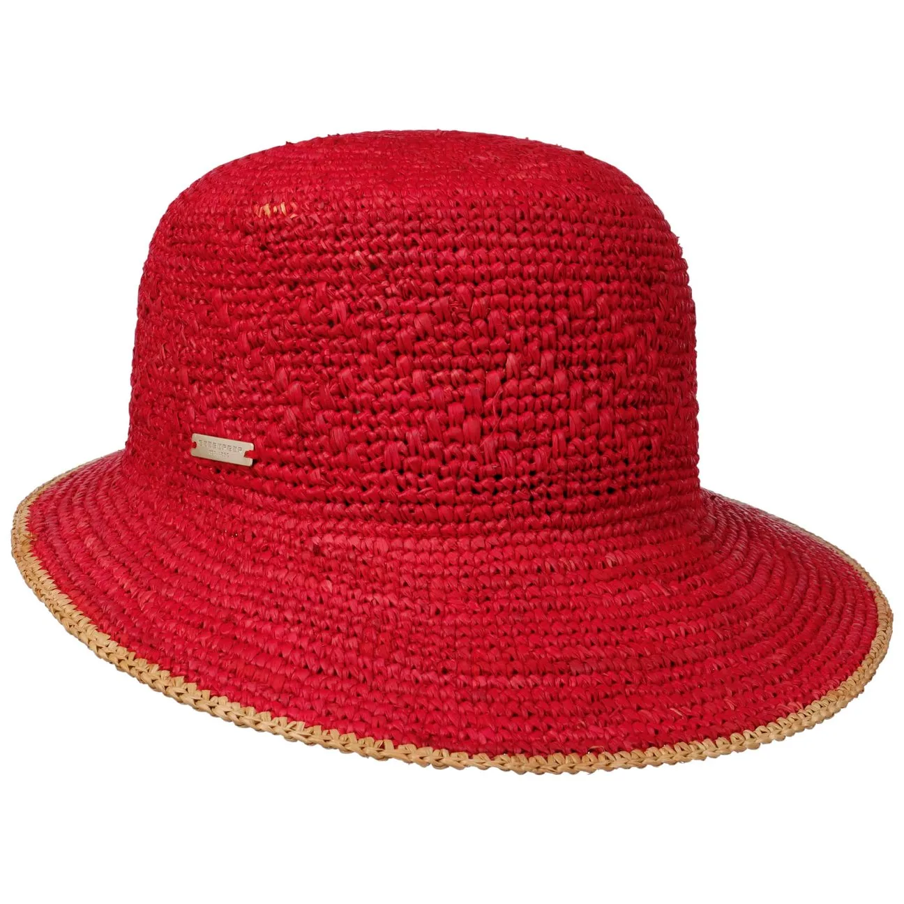 Jalima Raffia Straw Hat by - nature-red - Damen - Size: One Size - Seeberger - FashionsVida