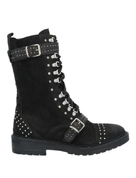 Botines de caña alta Mujer Negro 37 Mujer