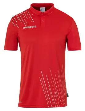 Polo à Manches Courtes Score 26 Poly Red / White 4XL