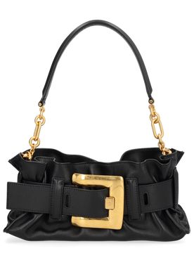 Mini Anthem Shoulder Bag in Calfskin Leather