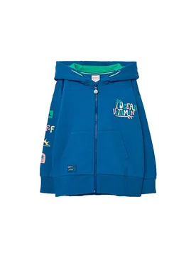 Boboli Veste 613099 Blue 8 Années Garçon - BÒBOLI - FashionsVida